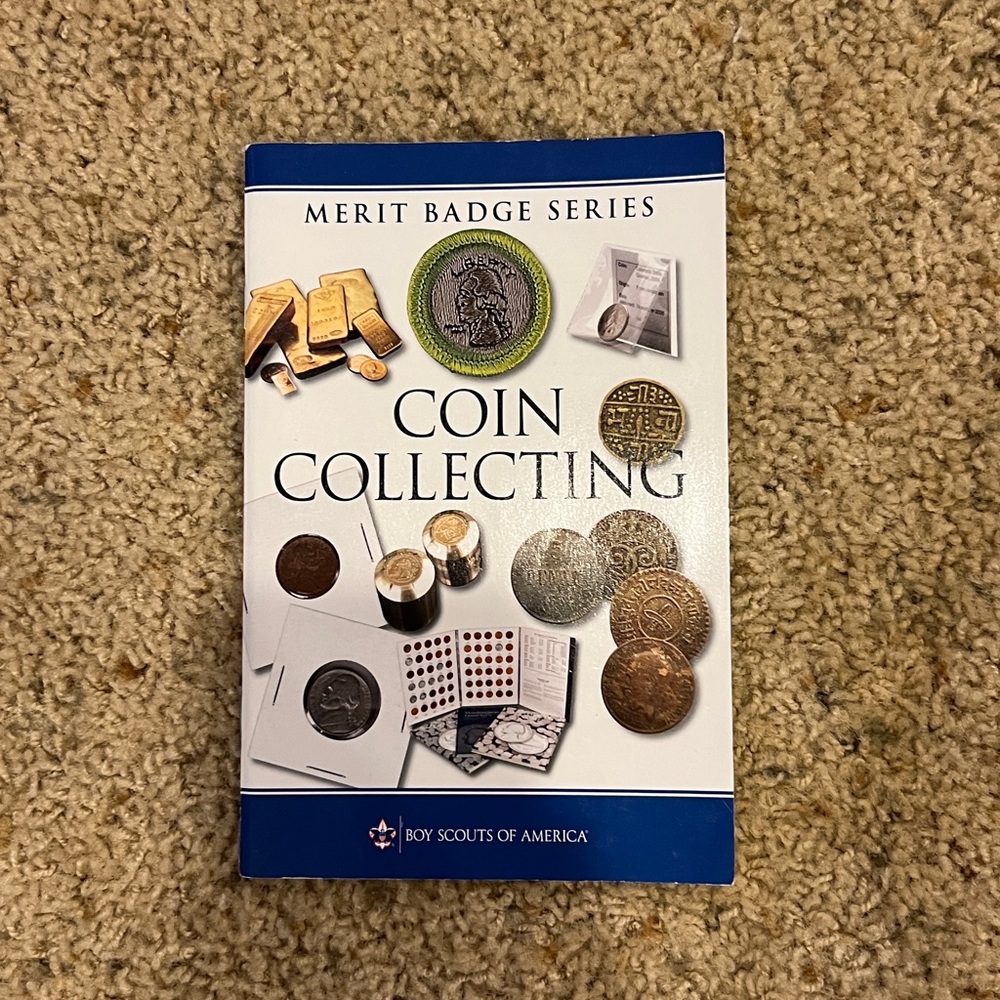 BSA: Coin Collecting Merit Badge Book